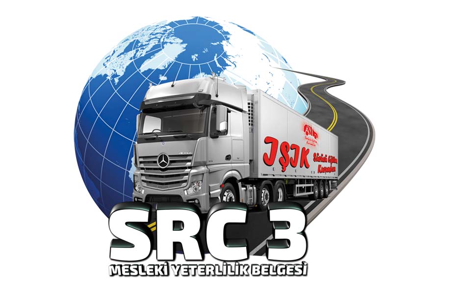 SRC 3Uluslararası Eşya-Yük Taşıma Mesleki Yeterlilik Belgesi